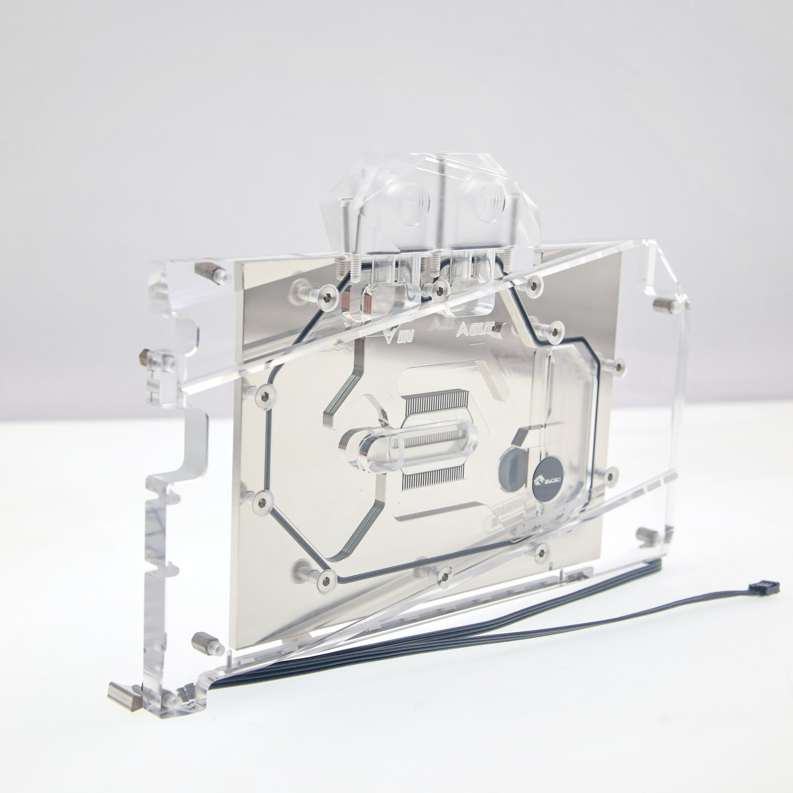 Rtx 4090 Water Block Full Cover - Bykski Dissipatore GPU RGB a Copertura