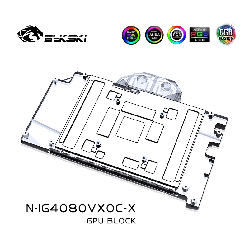 Bykski N-IG4080VXOC-X Blocco G - Rtx 4080 Water Cooling Block recensione e prezzo