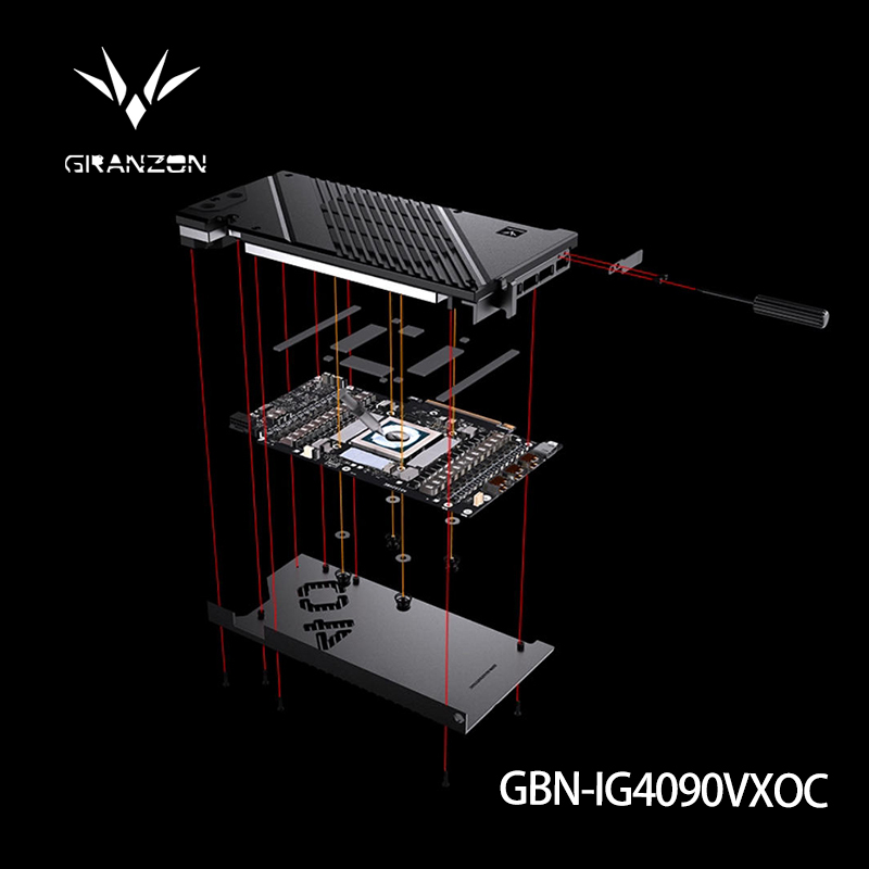 Dissipatore a Liquido Granzon  - Rtx 4090 Water Block Full Cover recensione e prezzo
