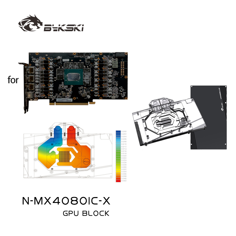 Bykski N-MX4080IC-X Blocco GPU - Rtx 4080 Water Cooling Block recensione e prezzo