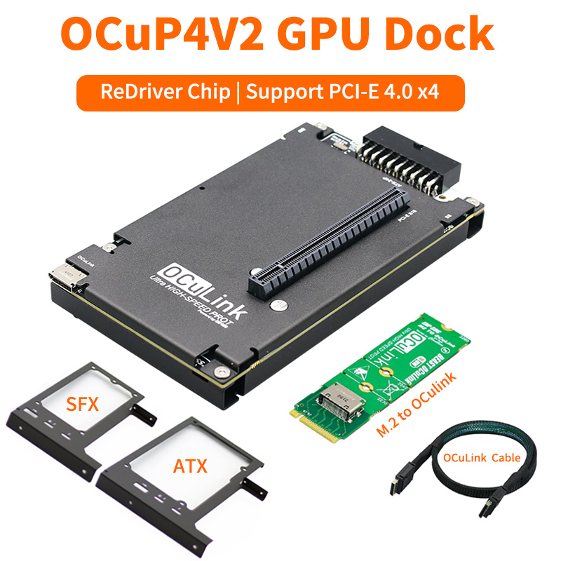 OCuP4V2 OCuLink GPU Dock con c - Oculink Gpu Dock Station recensione e prezzo