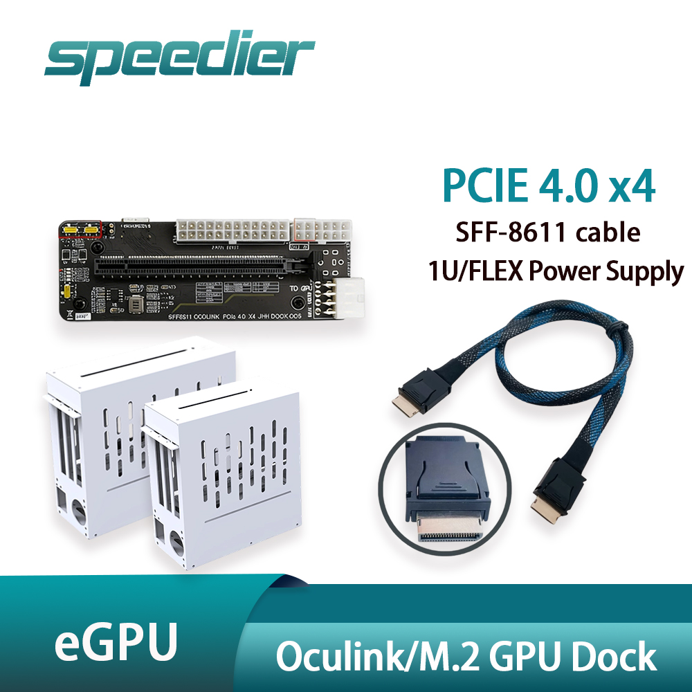Docking Station eGPU PCIe 4.0  - Oculink Gpu Dock Station recensione e prezzo