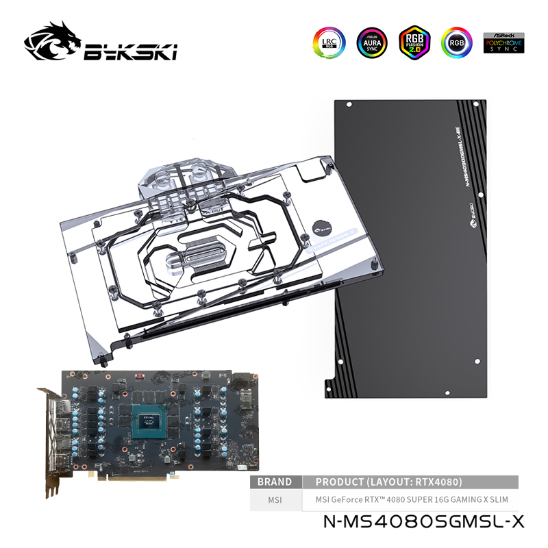 Bykski Water Block per MSI Gef - Rtx 4080 Water Cooling Block recensione e prezzo